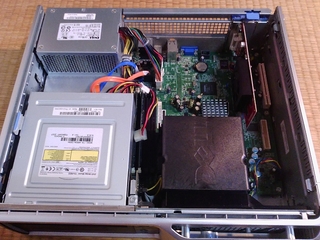 掃除後のPC内部